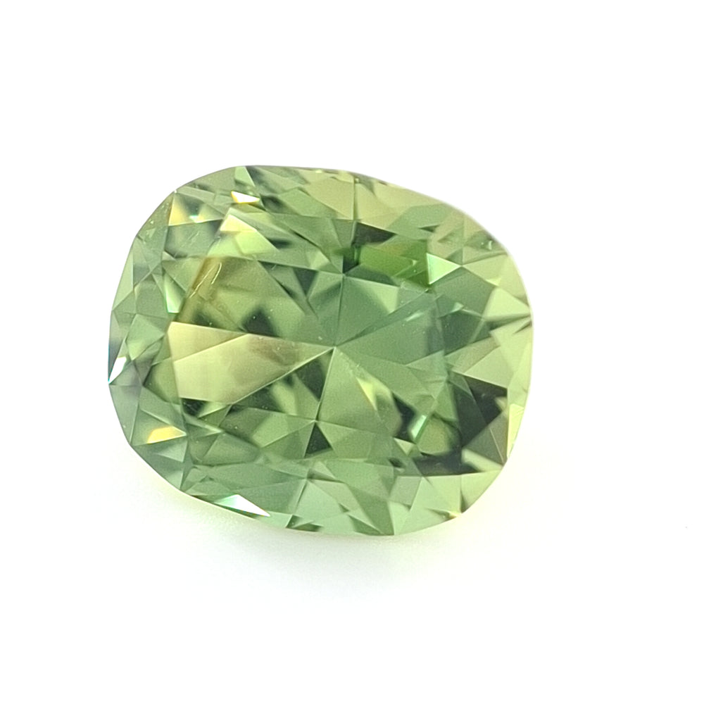 2.68ct Australian Sapphire, Green - Cushion