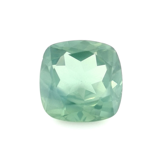 Australian Sapphire | 4.23ct, Cushion, Teal Blue, Green