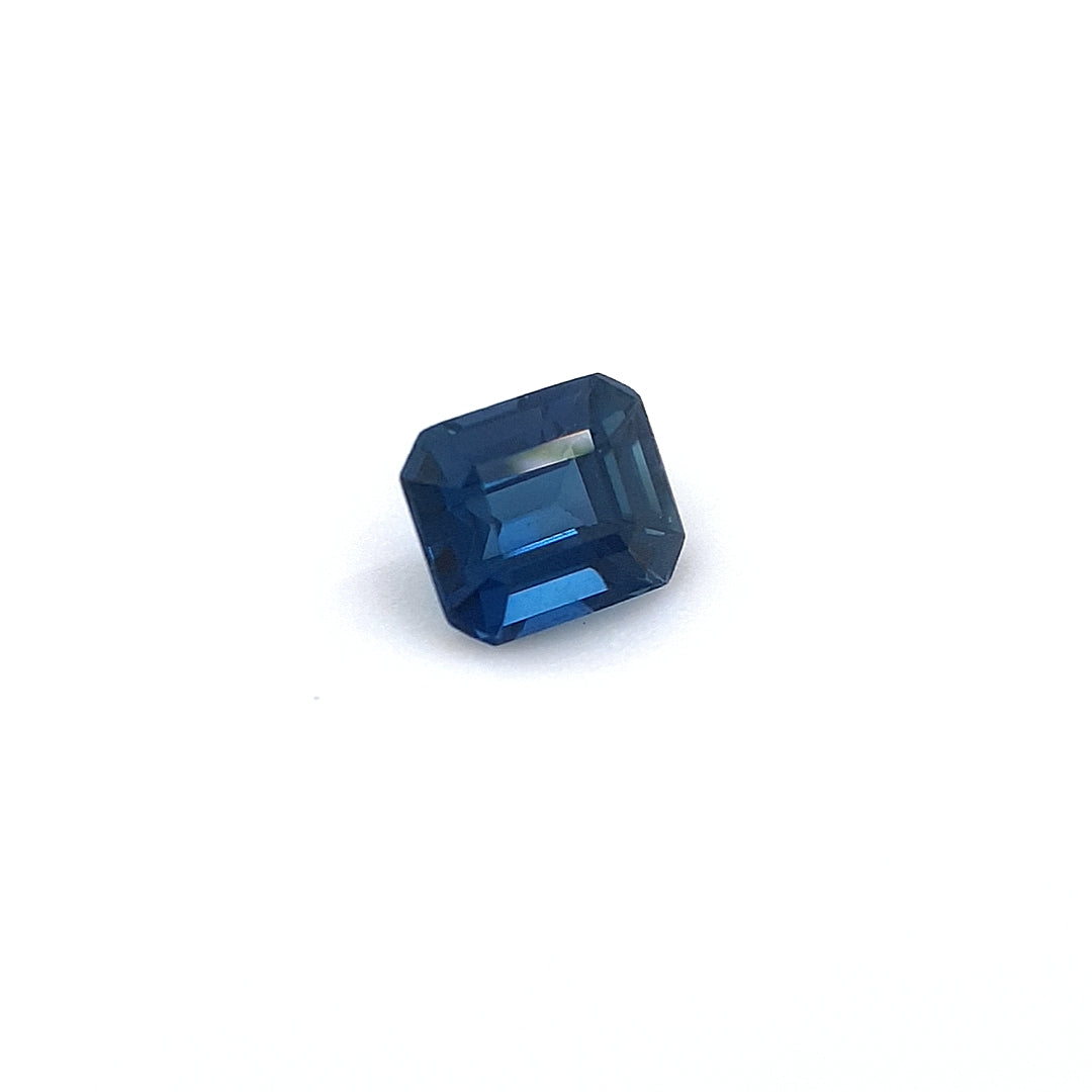 0.40ct Australian Sapphire, Blue - Emerald Cut