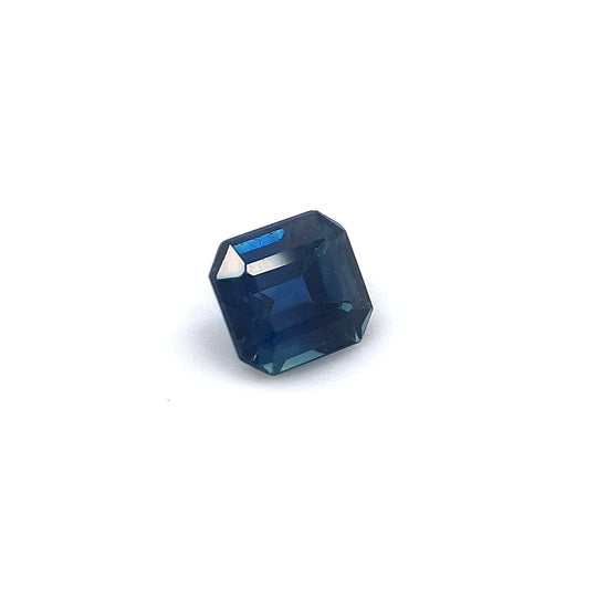 0.54ct Australian Sapphire, Blue - Emerald Cut