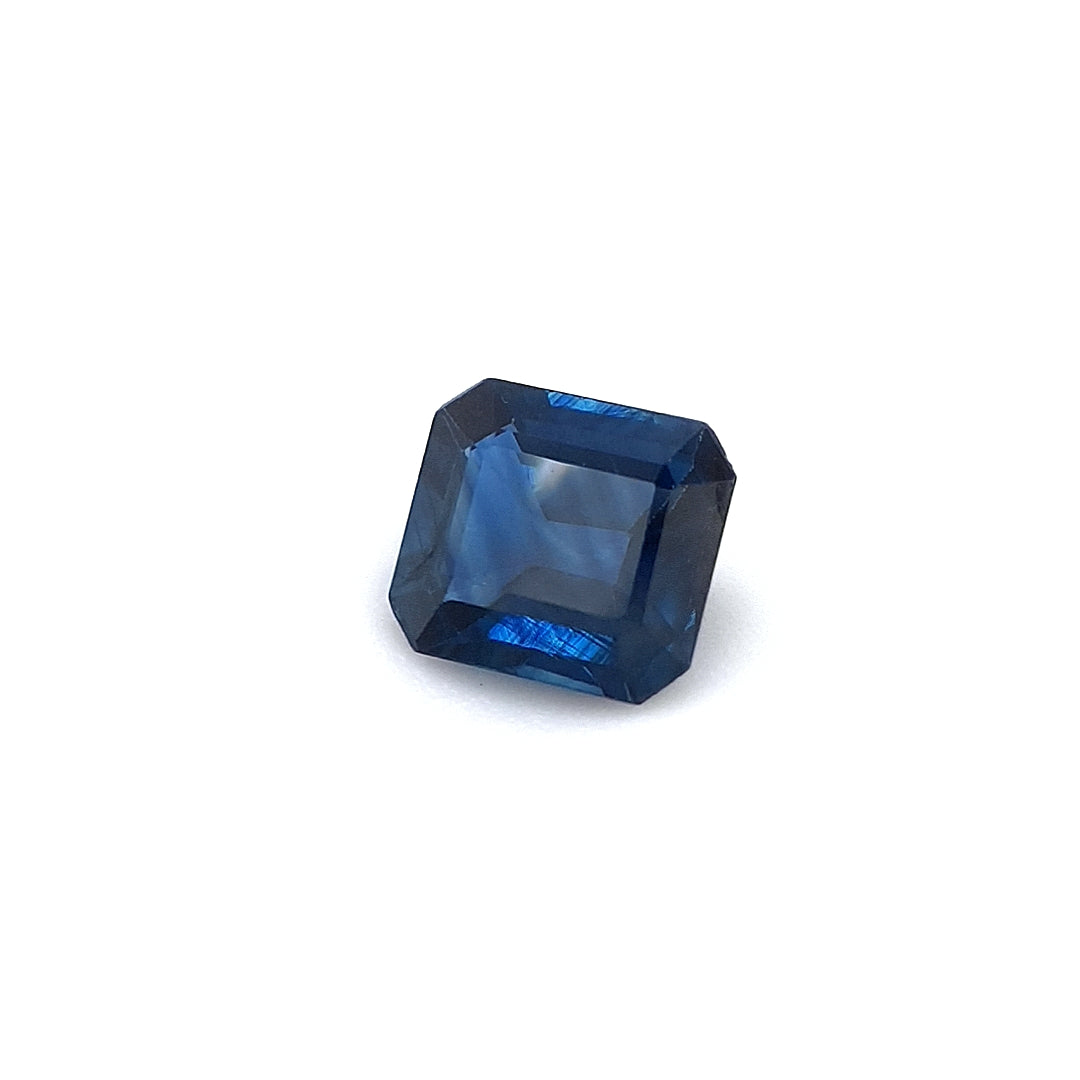 0.56ct Australian Sapphire, Blue - Emerald Cut