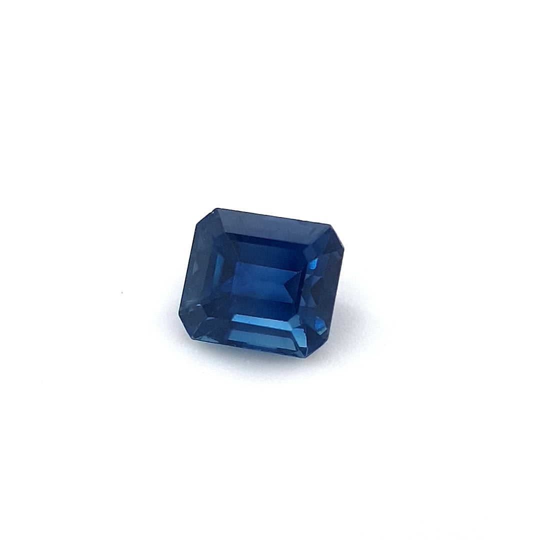 0.66ct Australian Sapphire, Blue - Emerald Cut