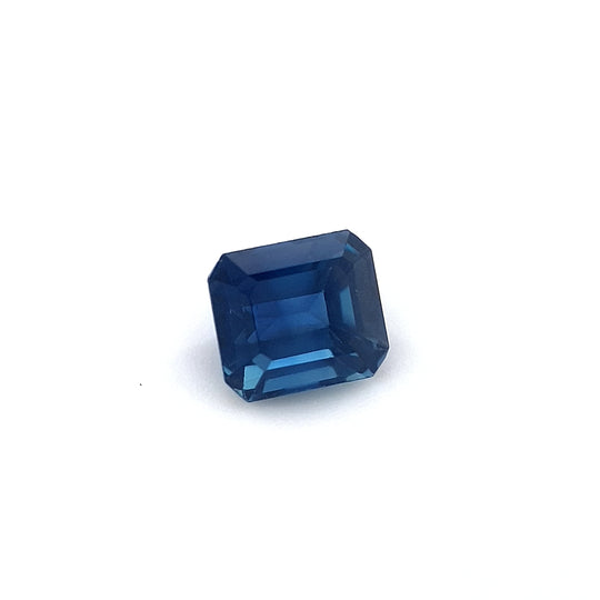 0.66ct Australian Sapphire, Blue - Emerald Cut