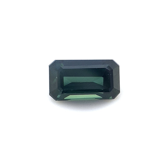 0.92ct Australian Sapphire, Teal - Emerald Cut