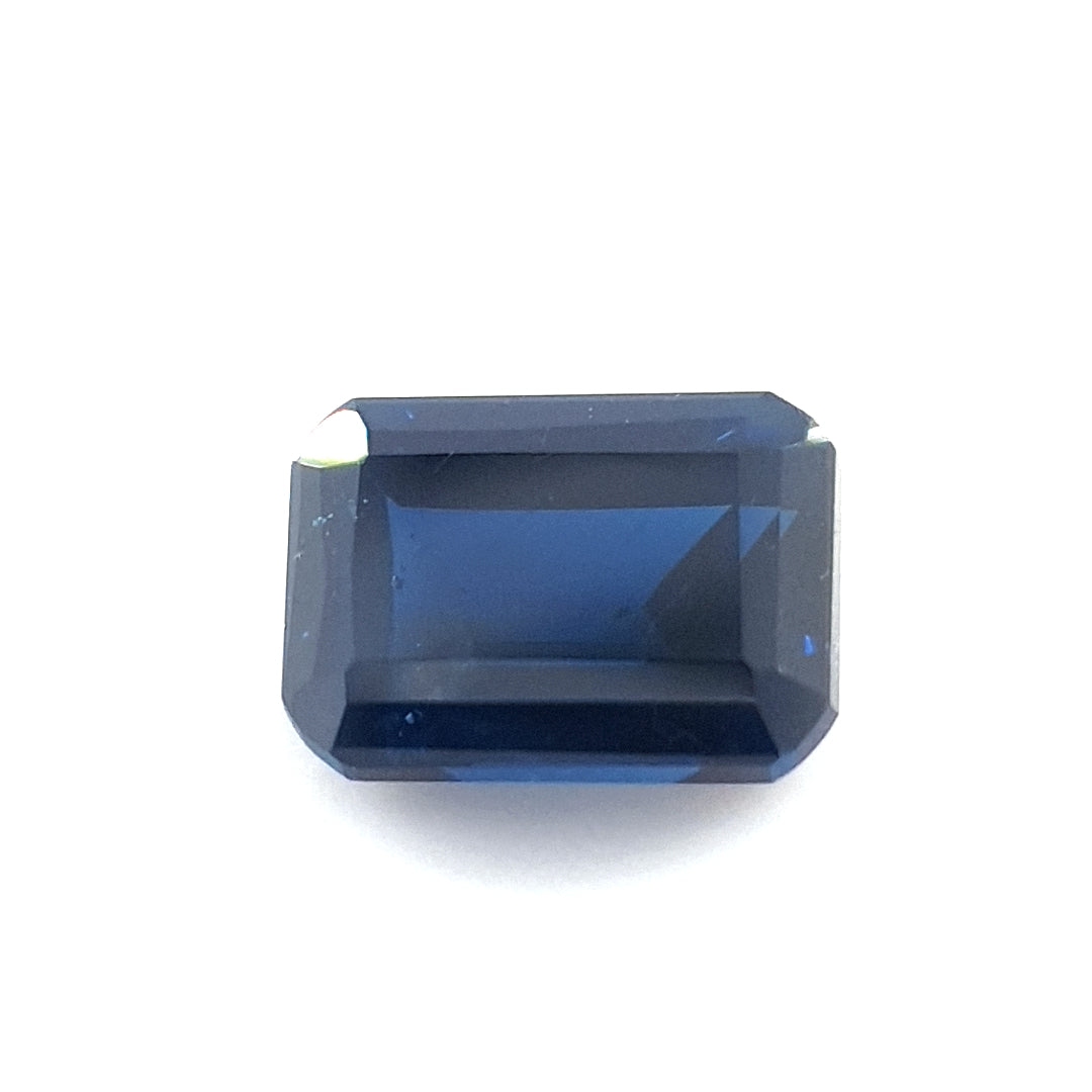 0.94ct Australian Sapphire, Blue - Emerald Cut