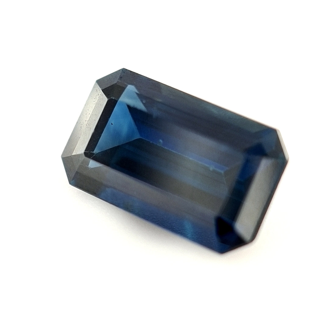 1.62ct Australian Sapphire Royal Blue - Emerald Cut