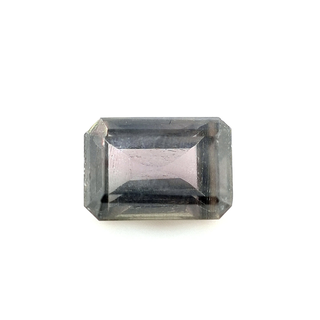 2.09ct Australian Sapphire Violet, Purple, Grey - Emerald Cut