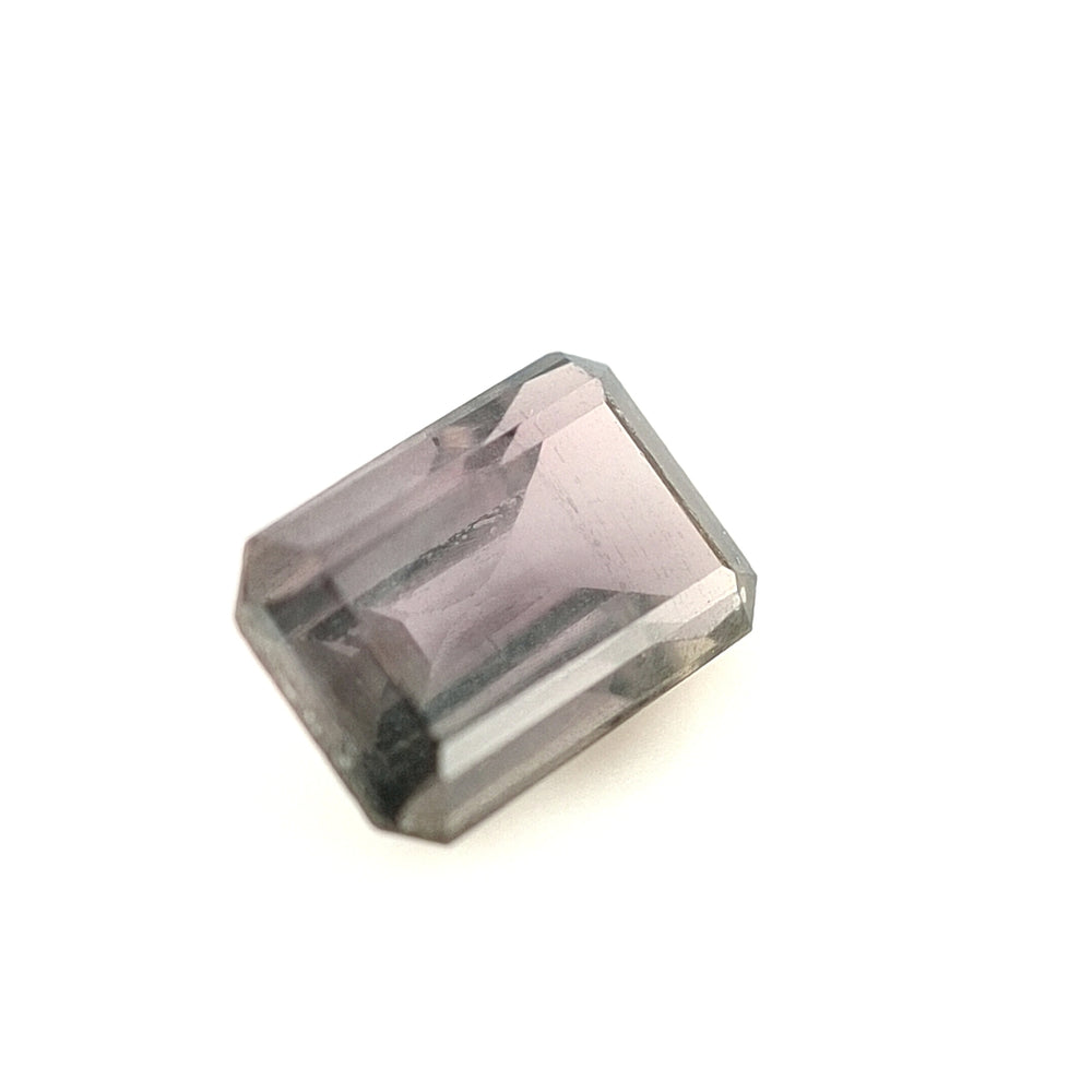 2.09ct Australian Sapphire Violet, Purple, Grey - Emerald Cut