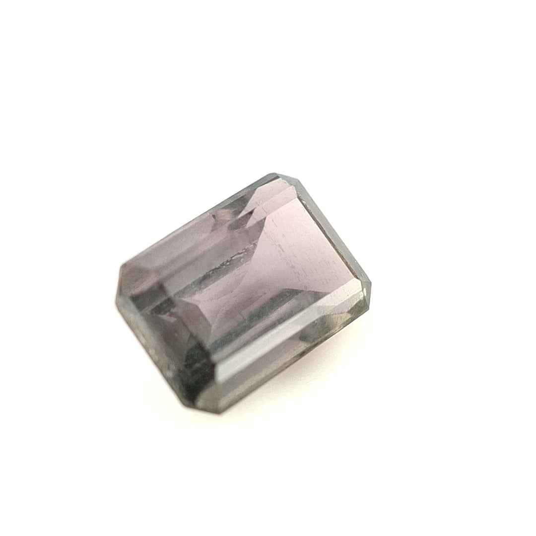 2.09ct Australian Sapphire Violet, Purple, Grey - Emerald Cut