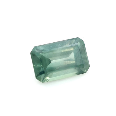 2.15ct Australian Teal, Blue, Green Sapphire - Emerald cut