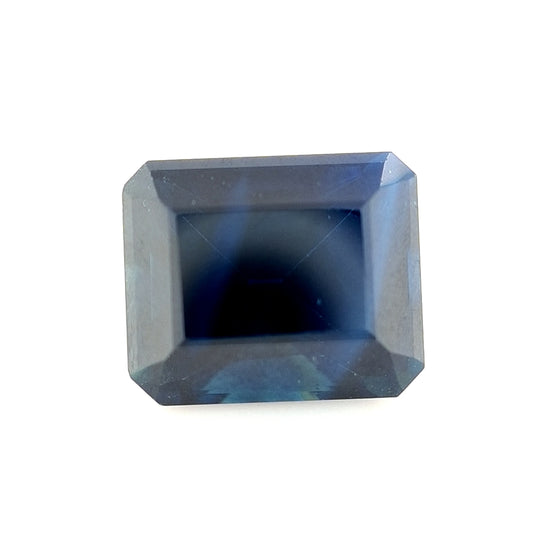3.12ct Australian Sapphire Blue - Emerald Cut