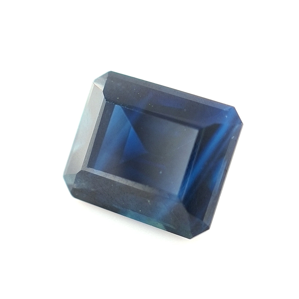3.12ct Australian Sapphire Blue - Emerald Cut