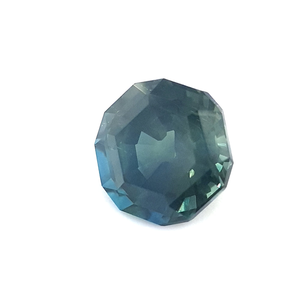 0.90ct Australian Sapphire, Parti, Blue, Green, Teal - Fancy