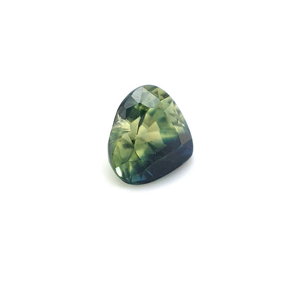 1.01ct Australian Sapphire, Parti, Teal, Green, Blue - Heart