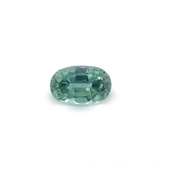 0.66ct Australian Sapphire, Blue, Green, Teal - Oval