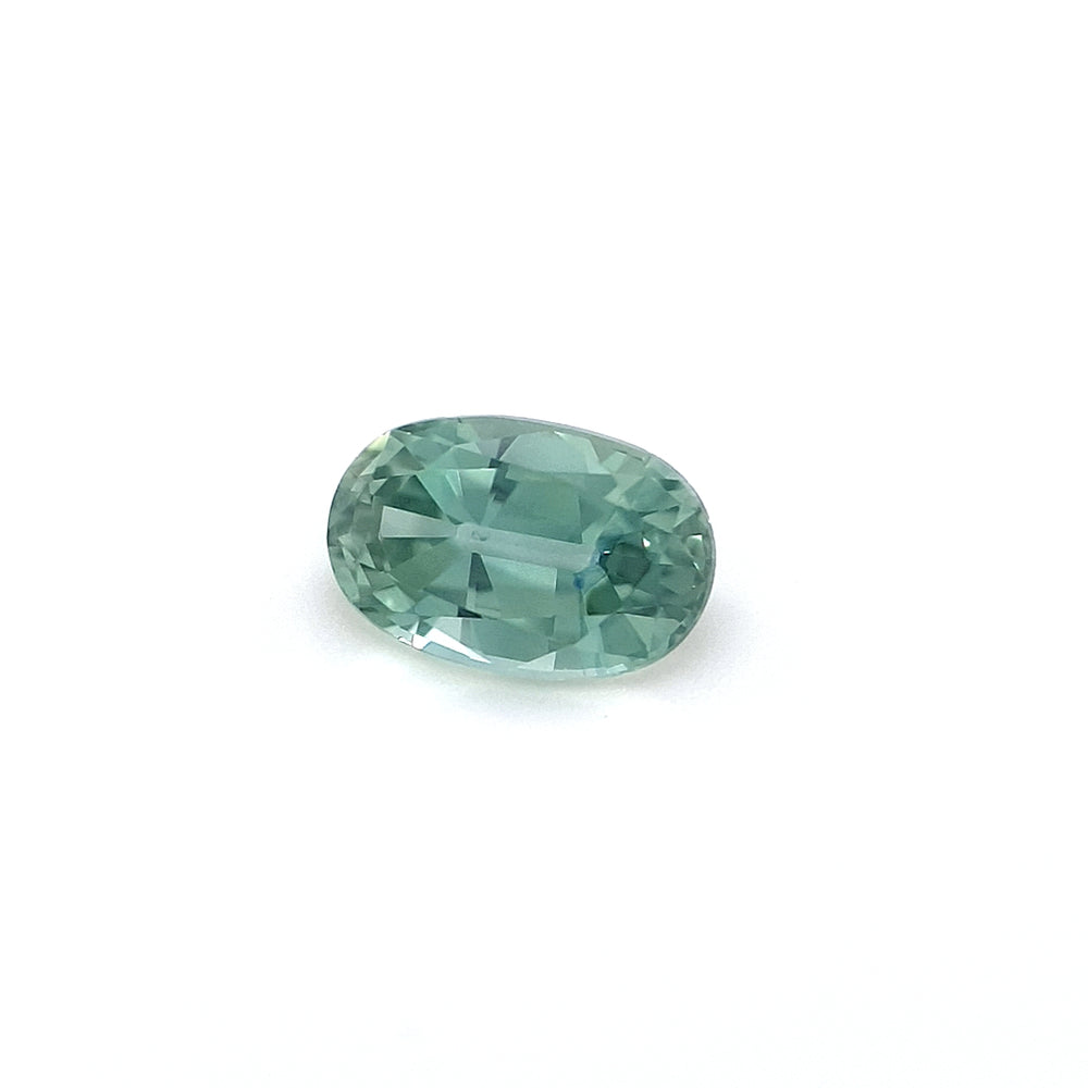 0.66ct Australian Sapphire, Blue, Green, Teal - Oval