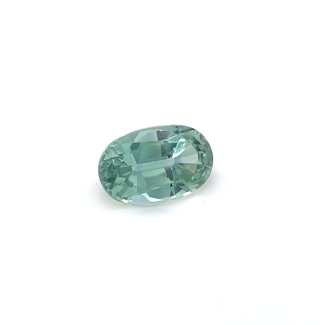 0.66ct Australian Sapphire, Blue, Green, Teal - Oval