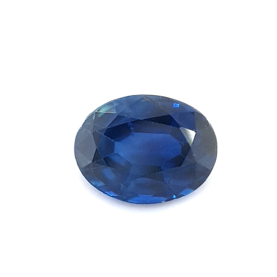 0.86ct Australian Sapphire, Blue - Oval Cut