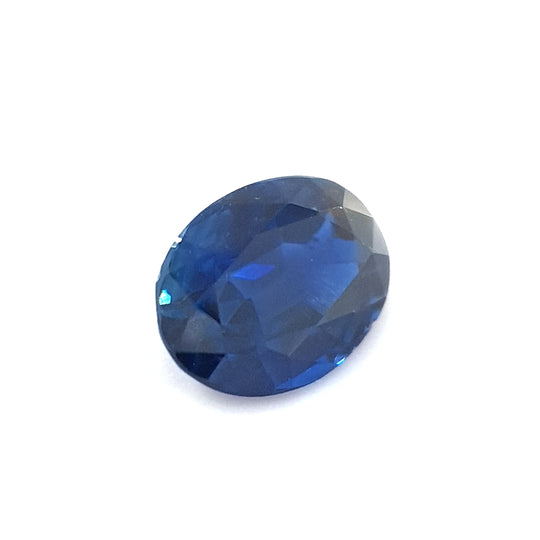 0.86ct Australian Sapphire, Blue - Oval Cut