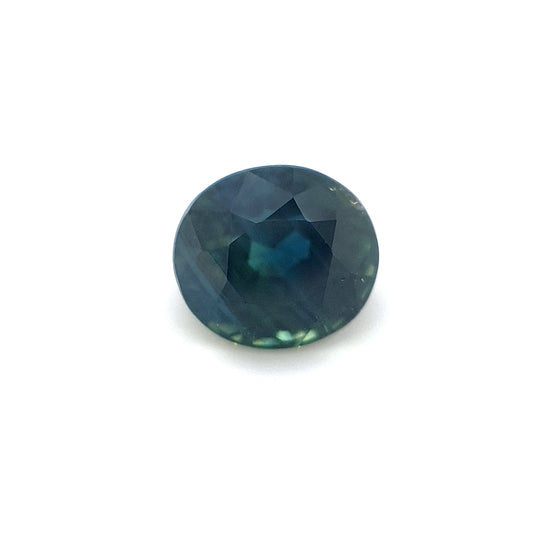 1.13ct Australian Sapphire, Blue, Teal - Oval