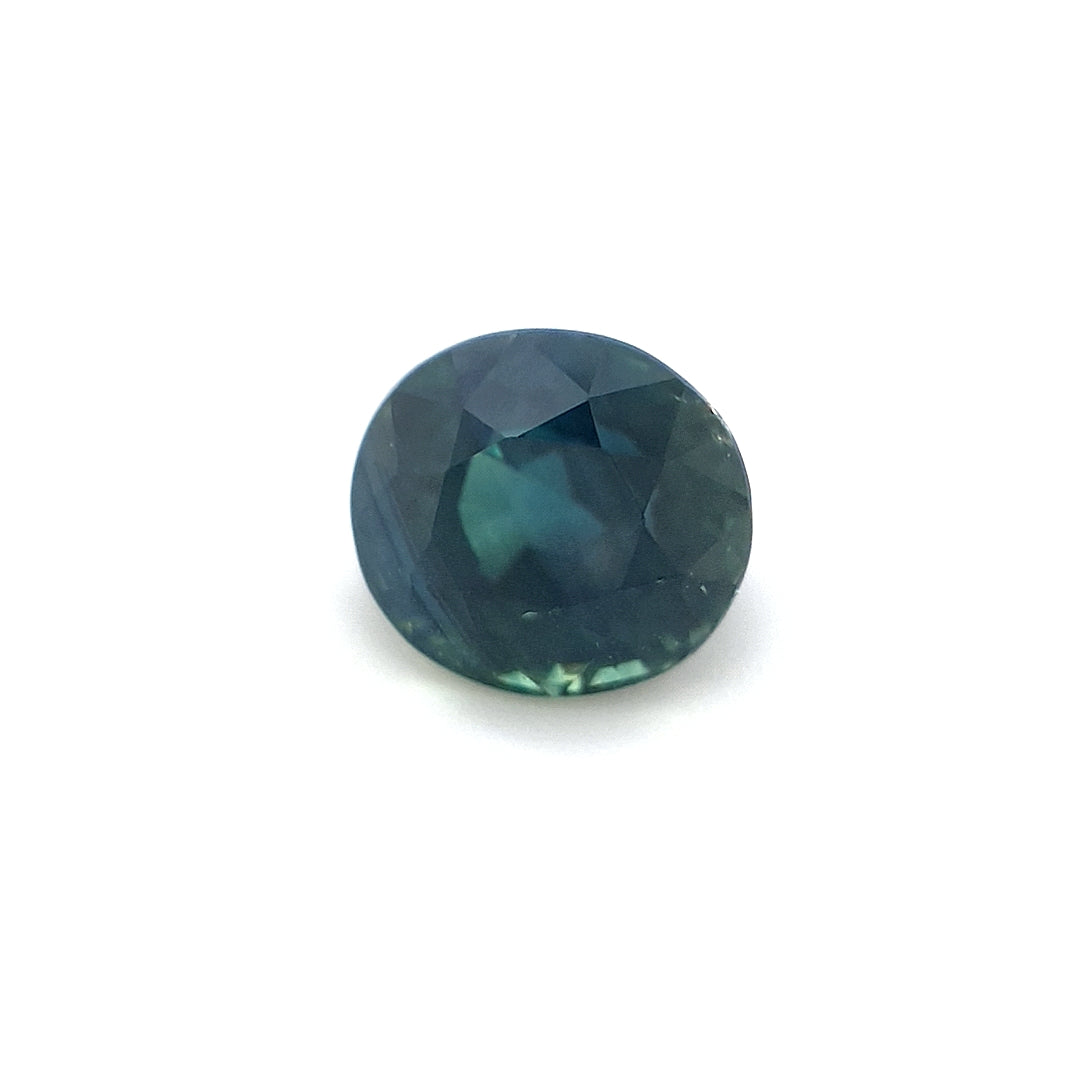 1.13ct Australian Sapphire, Blue, Teal - Oval