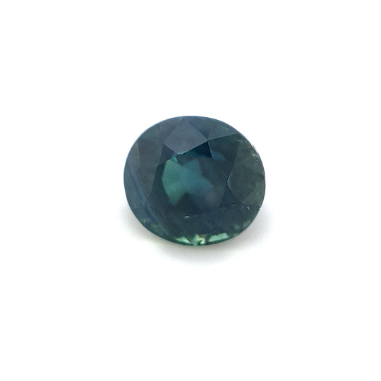 1.13ct Australian Sapphire, Blue, Teal - Oval