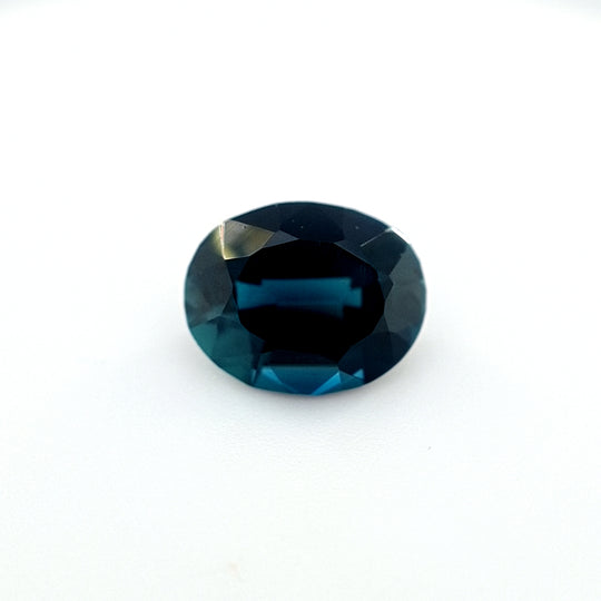 1.18ct Australian Sapphire, Blue, Teal  - Oval