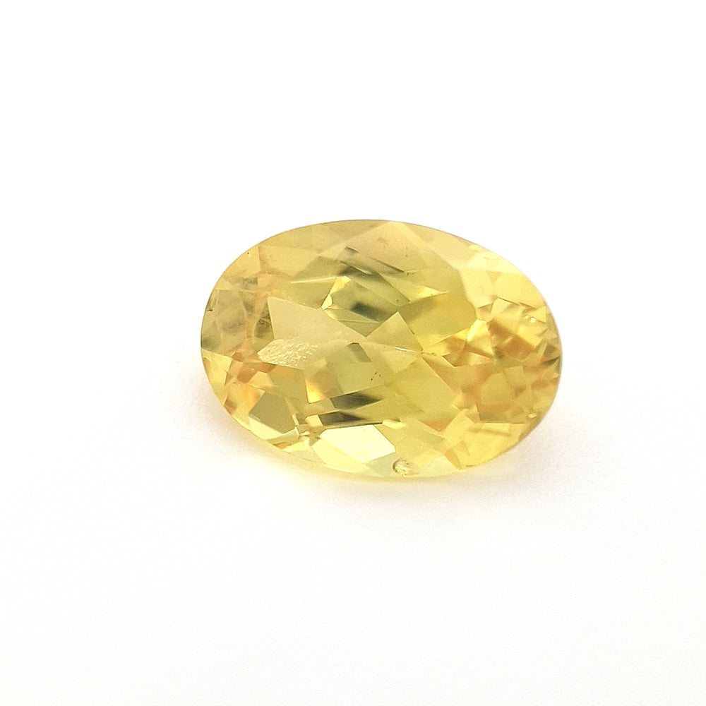 1.18ct Australian Sapphire, Yellow - Oval