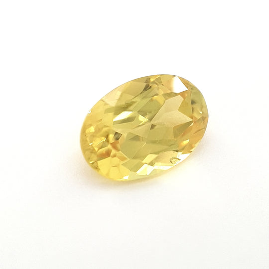 1.18ct Australian Sapphire, Yellow - Oval