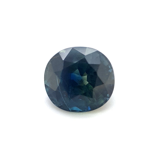 1.40ct Australian Sapphire, Parti, Blue, Teal, Yellow - Oval