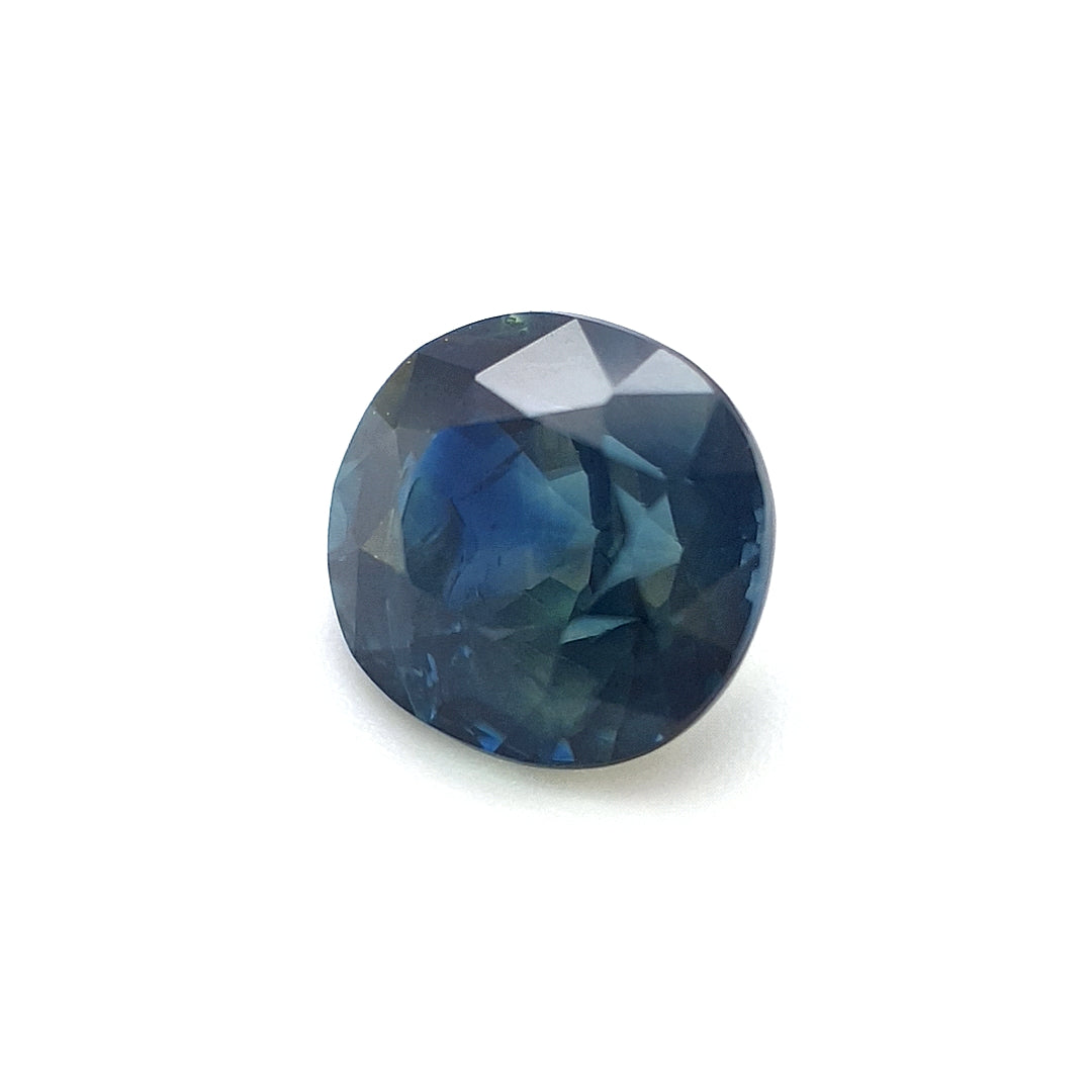 1.40ct Australian Sapphire, Parti, Blue, Teal, Yellow - Oval
