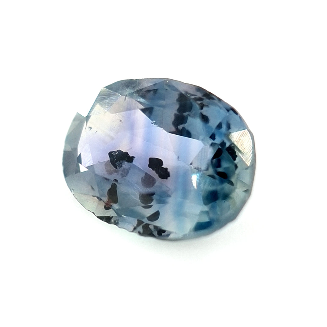 1.76ct Australian Sapphire, Violet, Blue, Purple - Oval