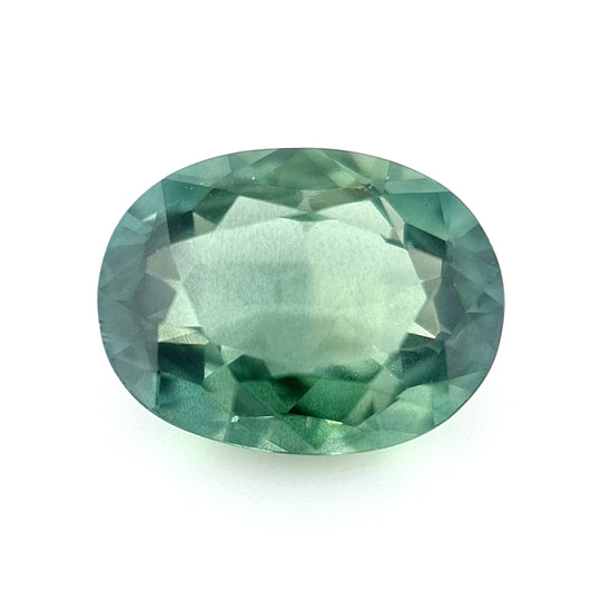 1.78ct Australian Sapphire, Teal, Green, Blue - Oval