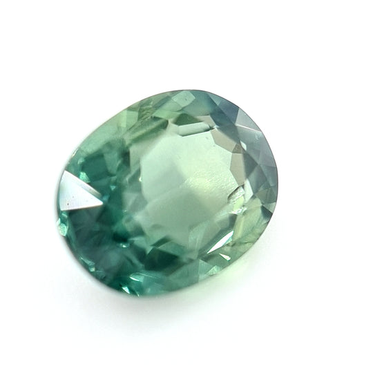 1.78ct Australian Sapphire, Teal, Green, Blue - Oval