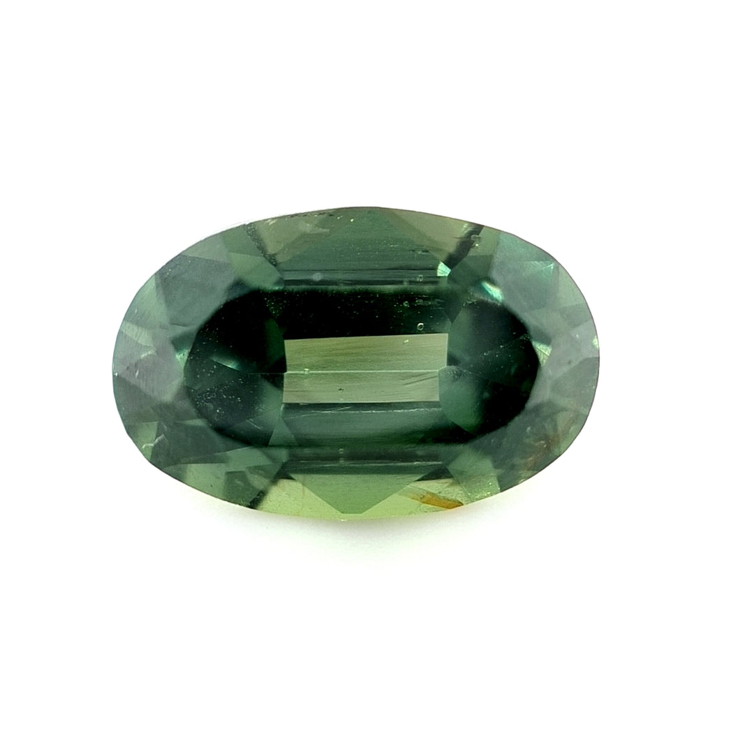 2.46ct Australian Sapphire, Forest Green - Oval