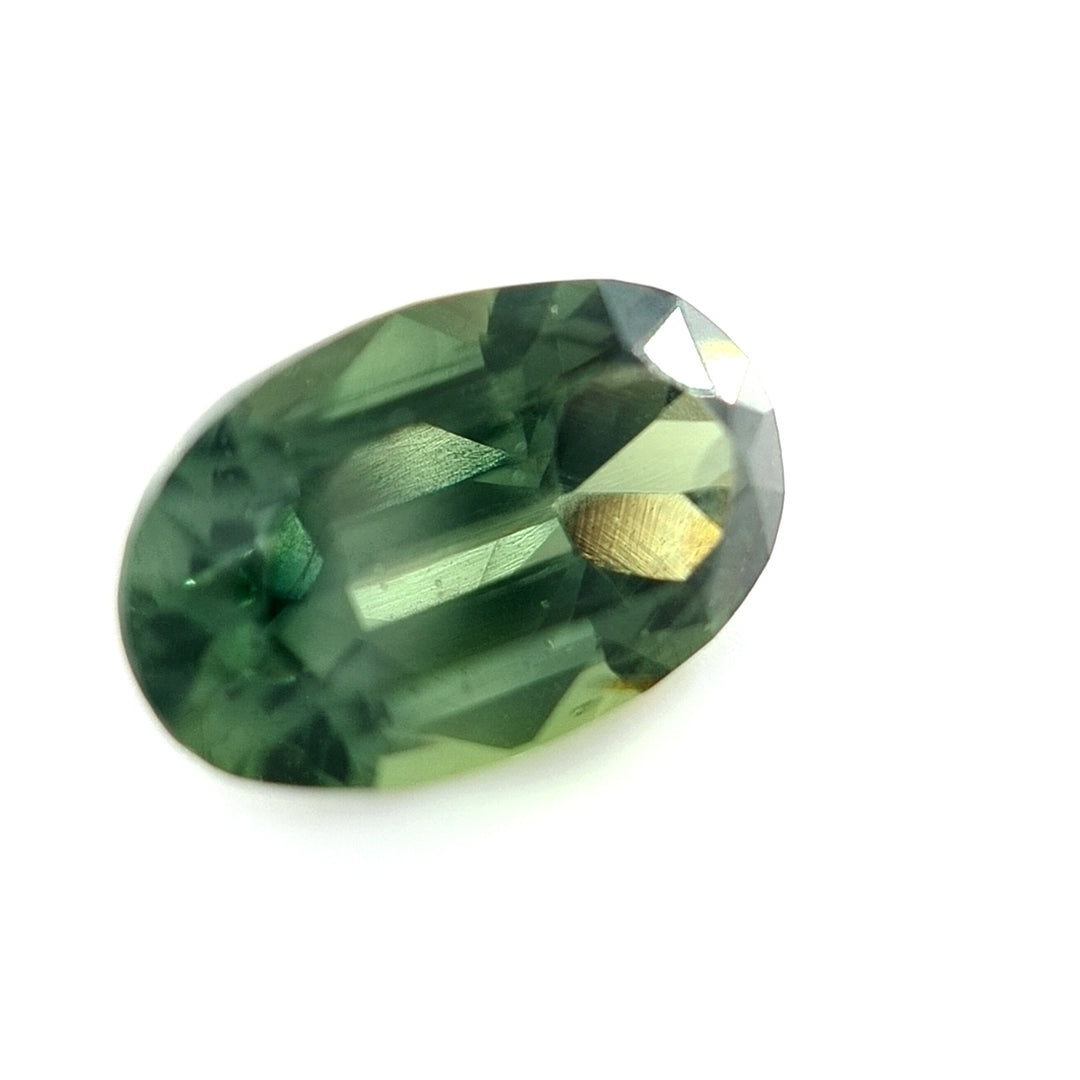 2.46ct Australian Sapphire, Forest Green - Oval