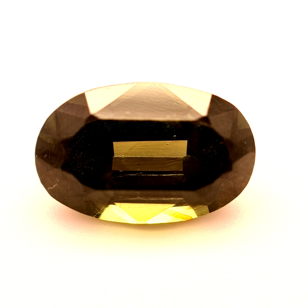 2.46ct Australian Sapphire, Forest Green - Oval