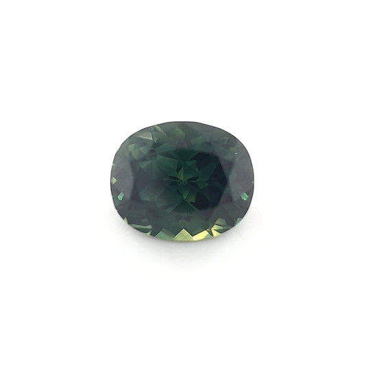 2.61ct Australian Sapphire, Parti, Blue, yellow, Teal, Green - Oval