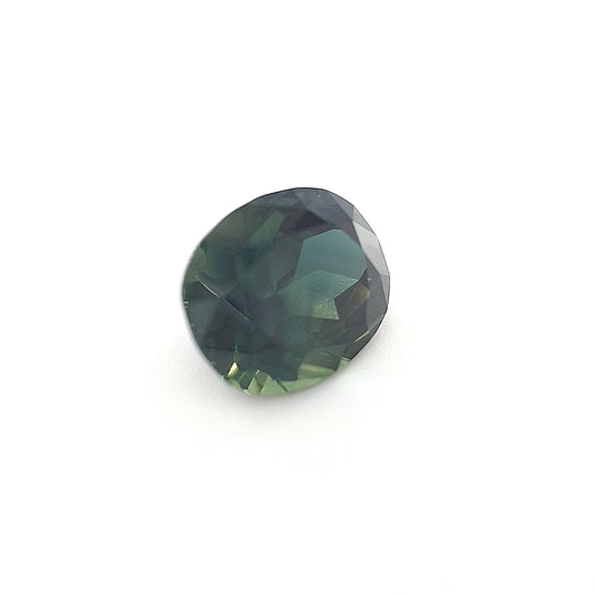 2.61ct Australian Sapphire, Parti, Blue, yellow, Teal, Green - Oval