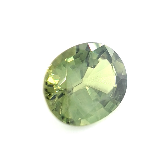2.93ct Australian Sapphire, Green - Oval