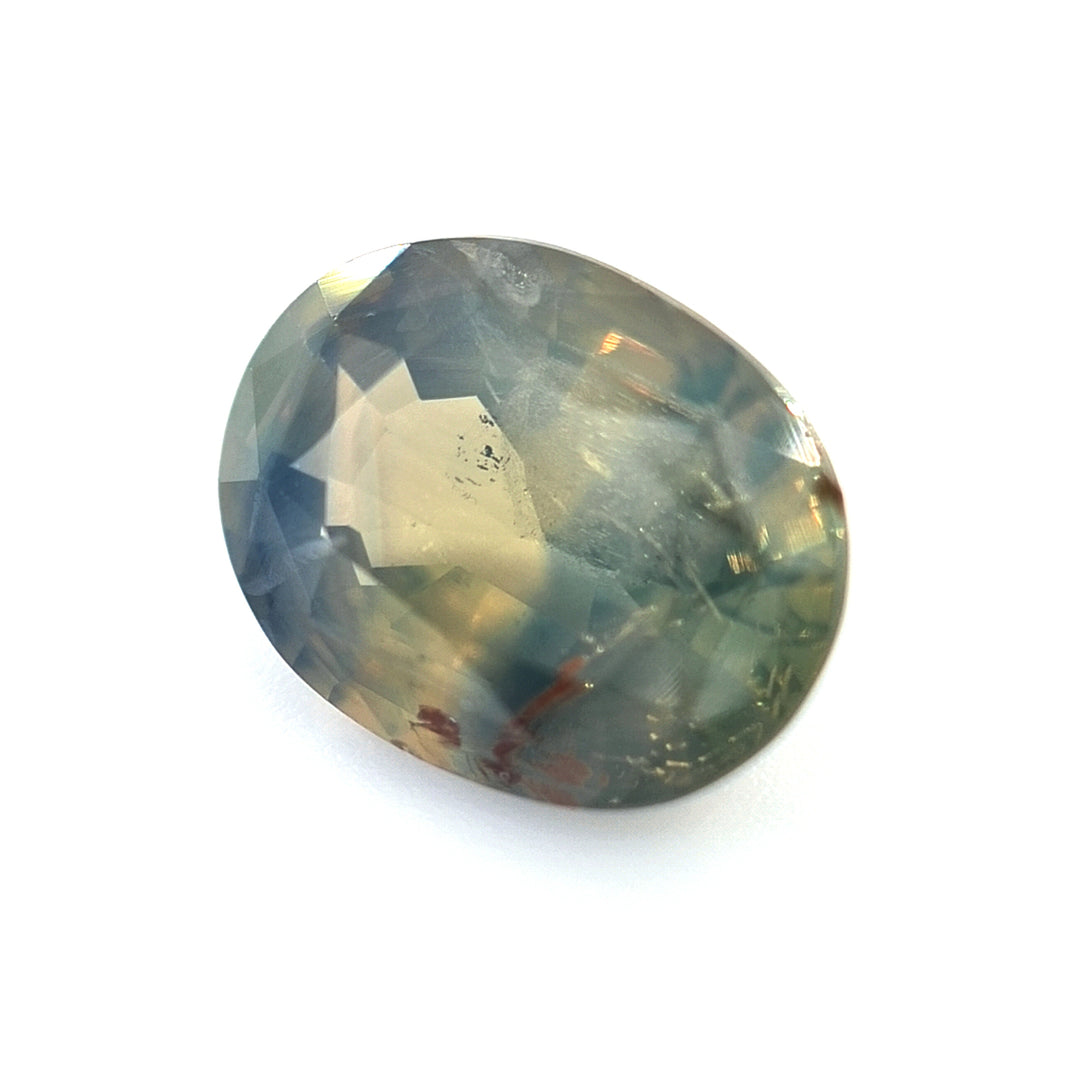 3.08ct Australian Sapphire, Hazel, Blue - Oval