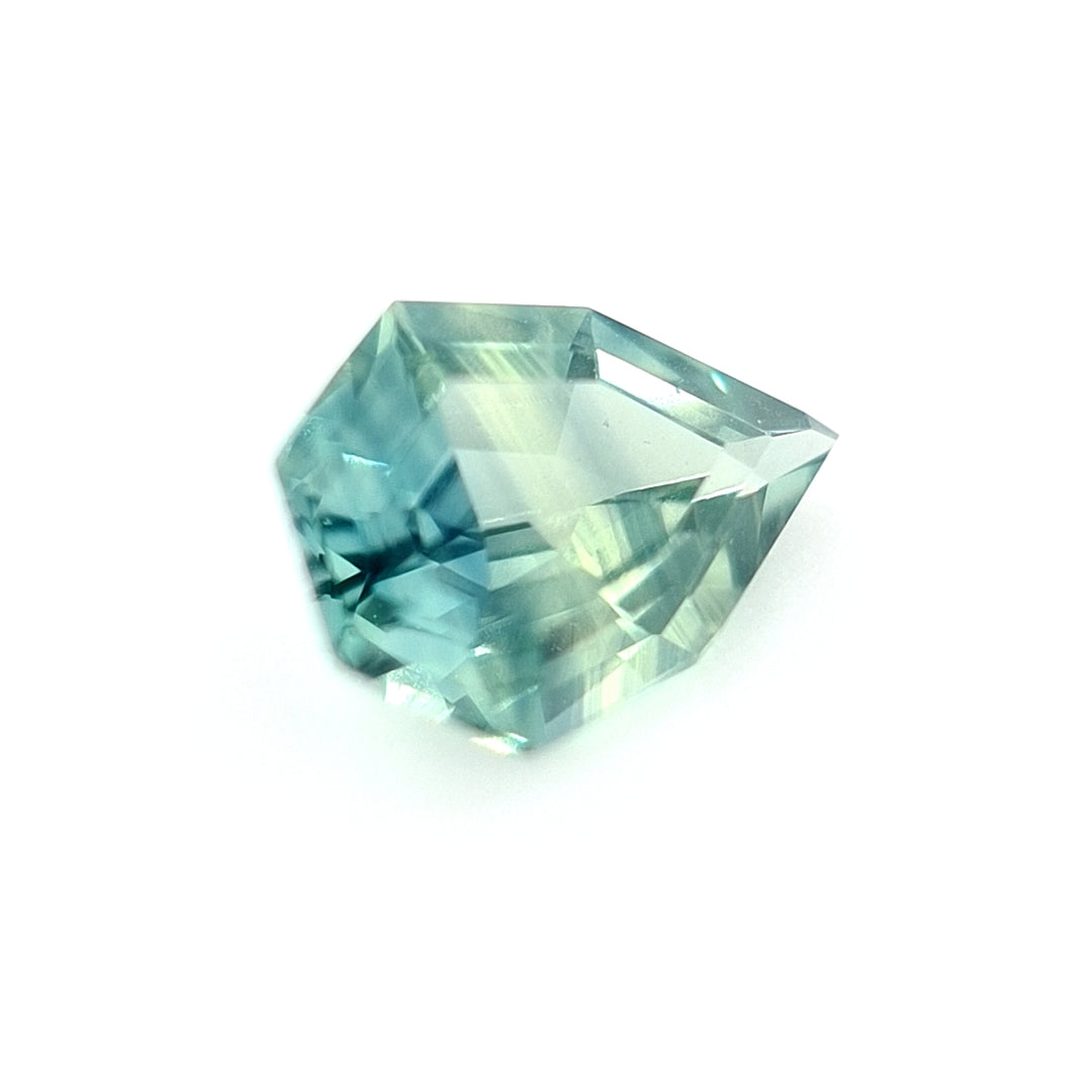 0.58ct Australian Sapphire Teal, Yellow- Pear cut