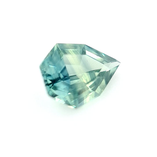 0.58ct Australian Sapphire Teal, Yellow- Pear cut
