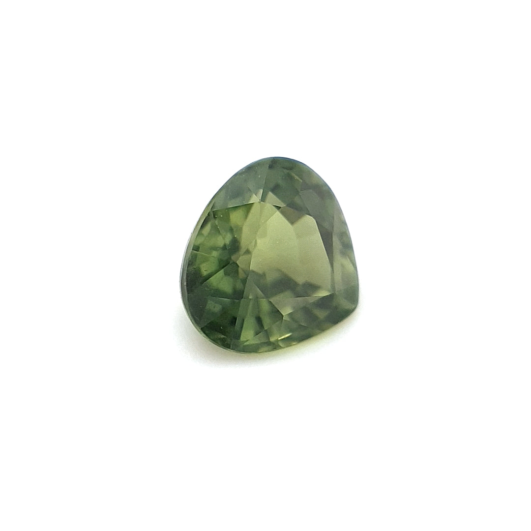 1.23ct Australian Sapphire, Green - Pear