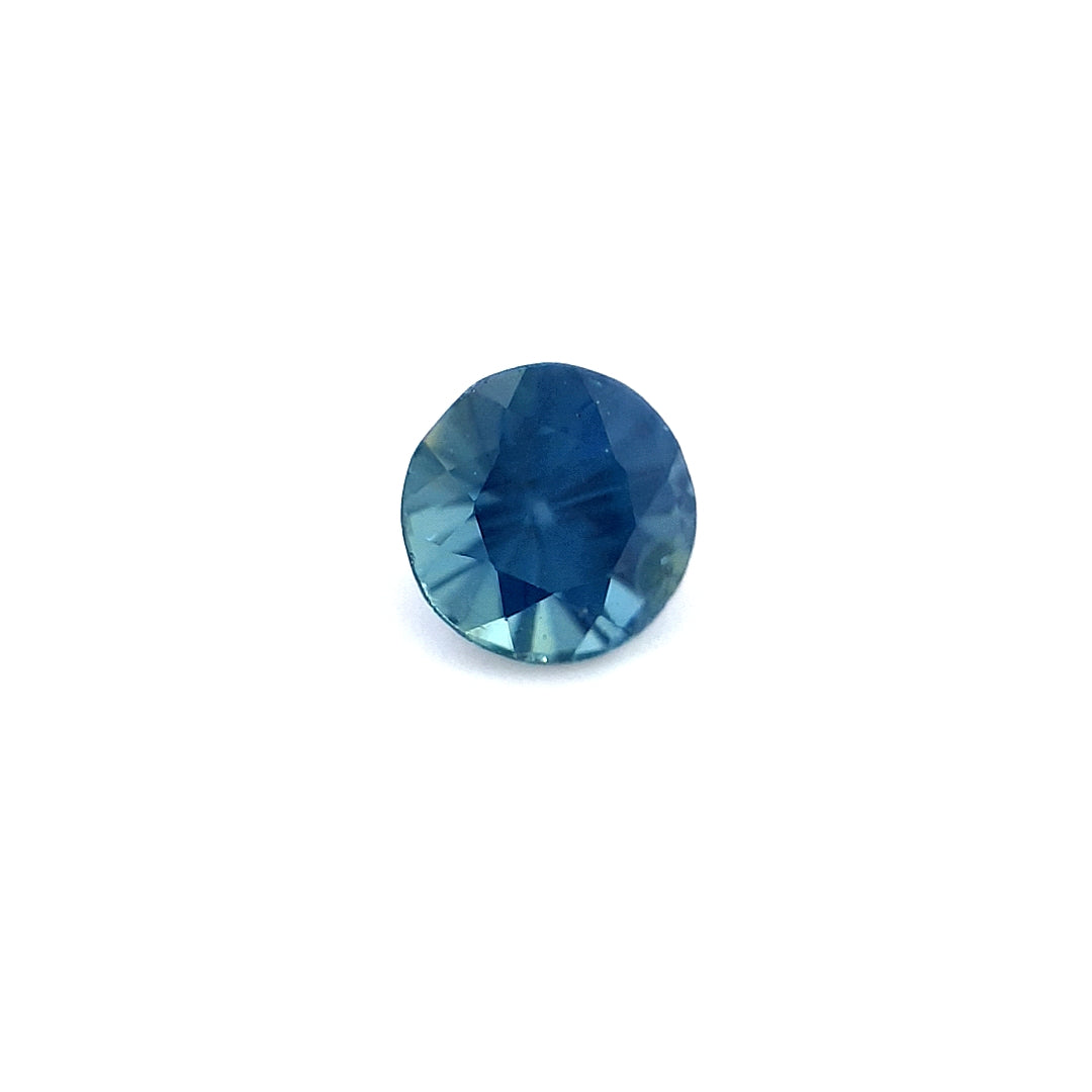 0.51ct Australian Sapphire, Blue - Round