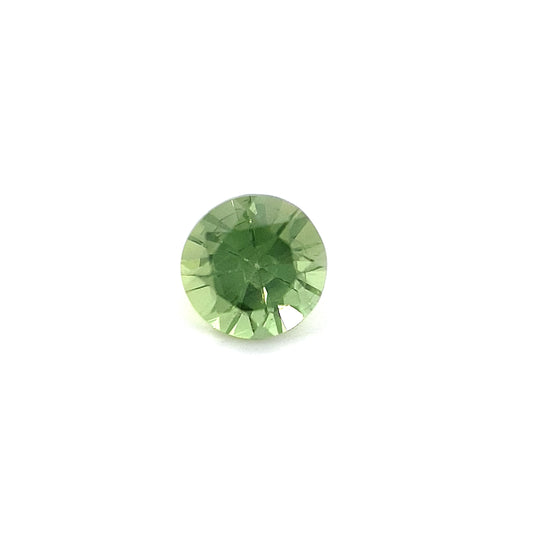 0.52ct Australian Sapphire, Green - Round