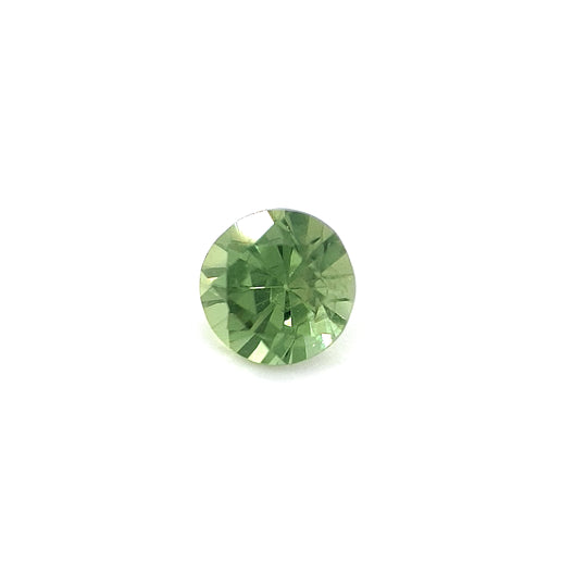 0.52ct Australian Sapphire, Green - Round