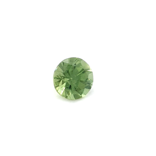 0.52ct Australian Sapphire, Green - Round