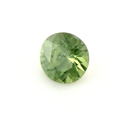 0.64ct Australian Sapphire, Green - Round