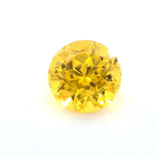 1.20ct Australian Sapphire, Golden Yellow - Round